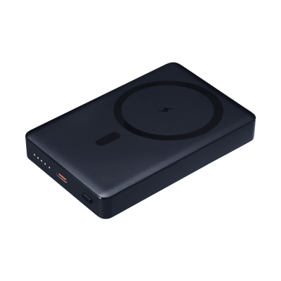 Внешний аккумулятор Atlantis PD Plus 10000mAh с функцией беспроводной зарядки 15W, синий-0