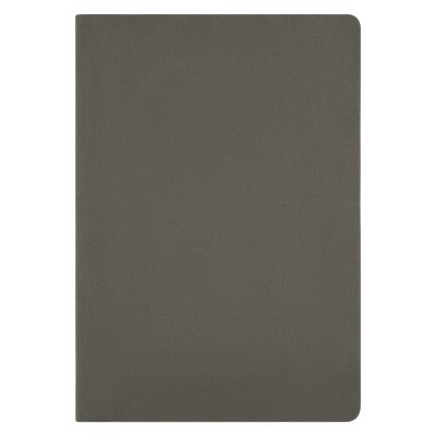 Ежедневник Latte soft touch недатированный, серый/красный-4