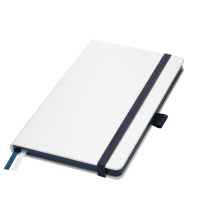 Ежедневник Portobello Trend, Arctic, недатированный, белый/синий