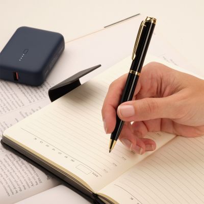 Шариковая ручка Sonata BP, черная/позолота-6