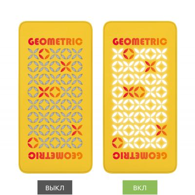 Внешний аккумулятор с подсветкой Анкор Плюс PD (Ancor PD Plus) 10000 mAh, желтый-7