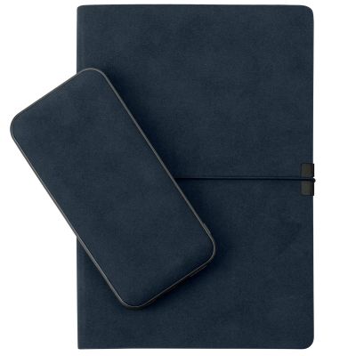 Внешний аккумулятор In Velour 10000 mAh, синий-5