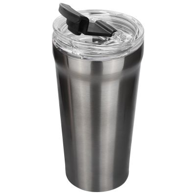 Термокружка вакуумная Forte, серая-3