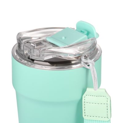 Термокружка вакуумная Монако (Monaco), аква-7