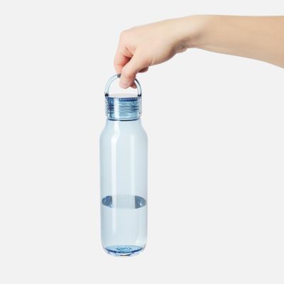 Бутылка для воды Impulse, синяя-8