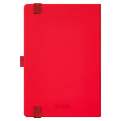 Ежедневник Alpha недатированный, красный/серый-4