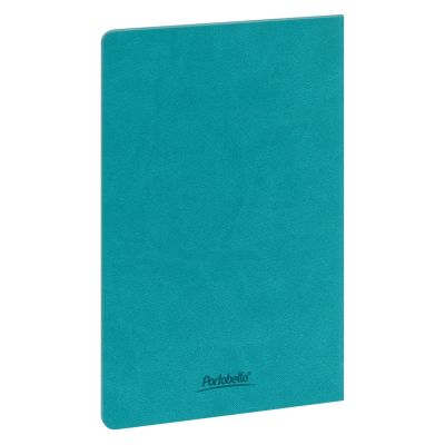 Блокнот Corsa slim, бирюзовый-7