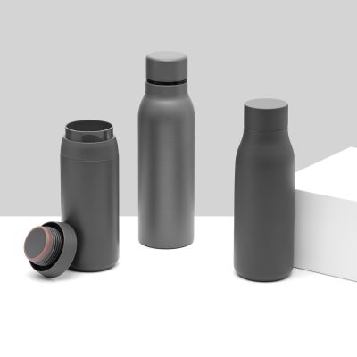 Термобутылка вакуумная герметичная Соренто (Sorento), серая-8