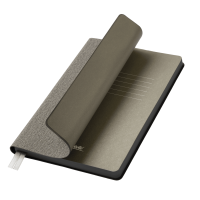 Ежедневник Tweed недатированный, серый-0