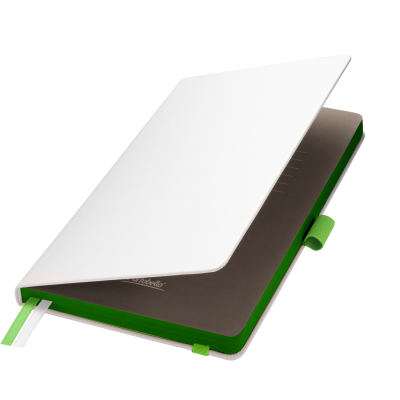 Ежедневник Arctic недатированный, белый/зеленый-2