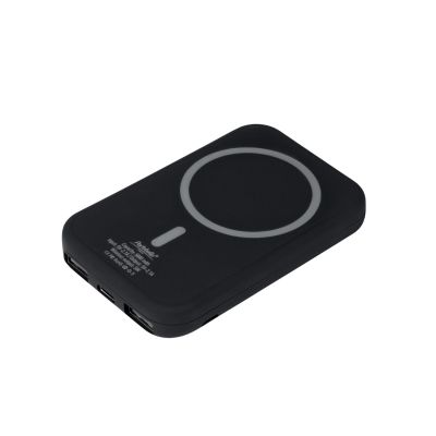 Внешний беспроводной аккумулятор, Ultima Wireless Magnetic, 5000 mah, черный-0