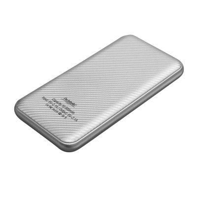 Внешний аккумулятор Carbon PB 10000 mAh, серебро-1