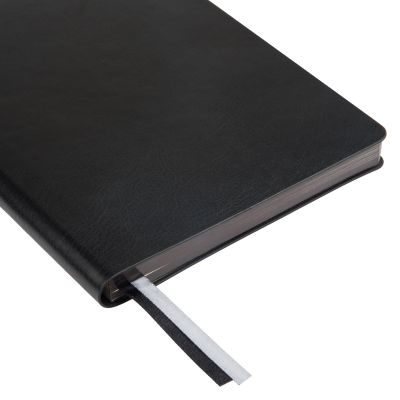 Ежедневник Portobello Trend, Atlas, недатированный, черный, срез-фольга/черный-6