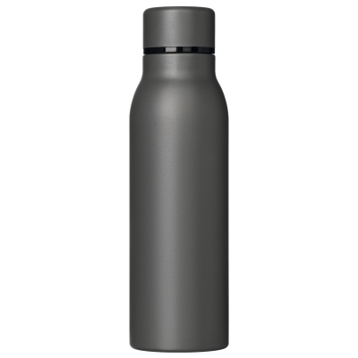 Термобутылка вакуумная герметичная Sorento, серая, гладкое покрытие-0