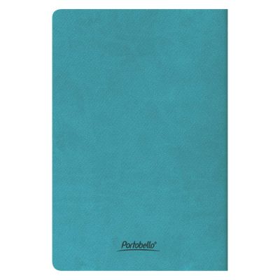 Блокнот Corsa slim, бирюзовый-5