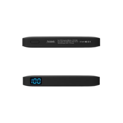 Внешний аккумулятор с подсветкой Анкор (Ancor) 5000 mAh, черный-5