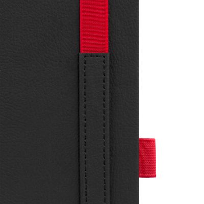 Ежедневник Portobello Trend, Marseille soft touch, недатированный, черный-3