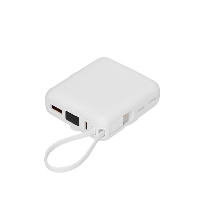 Внешний аккумулятор с подсветкой Риттер PD (Ritter PD) 10000mAh с функцией беспроводной зарядки 15W, белый-2