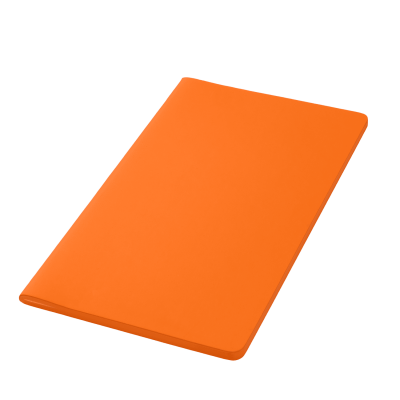 Блокнот Alpha slim, оранжевый-2