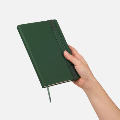 Ежедневник Альфа (Alpha) недатированный, зеленый/оливковый-13