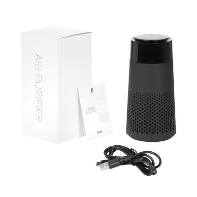 Очиститель воздуха с подсветкой Pure, черный-13