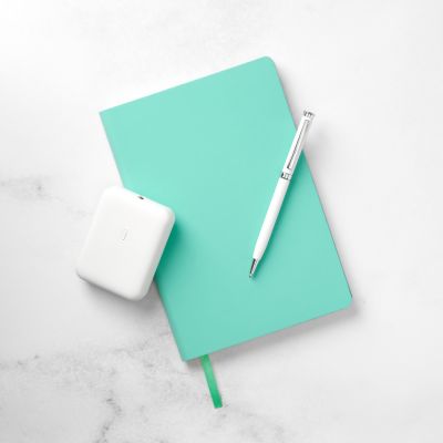 Ежедневник Spark недатированный, мятный (без упаковки, без стикера)-11