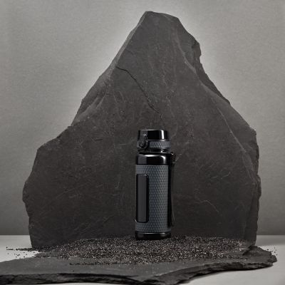 Бутылка для воды Вектор (Vector), черная-10