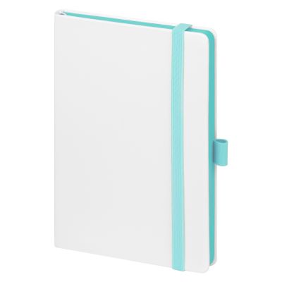 Ежедневник Arctic недатированный, белый/бирюзовый-5