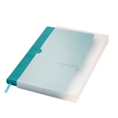 Ежедневник Ritz недатированный, бирюзовый, твердая обложка-12