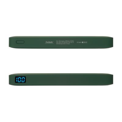 Внешний аккумулятор с подсветкой Ancor Plus 10000 mAh, зеленый-5