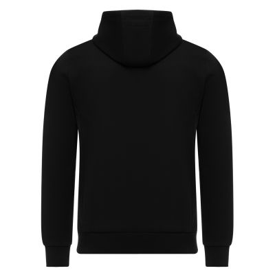 Толстовка на молнии с капюшоном MATEO черная, размер M-6