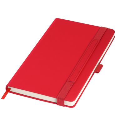 Ежедневник Portobello Trend, Alpha, недатированный, красный/серый (светлая резинка)-0