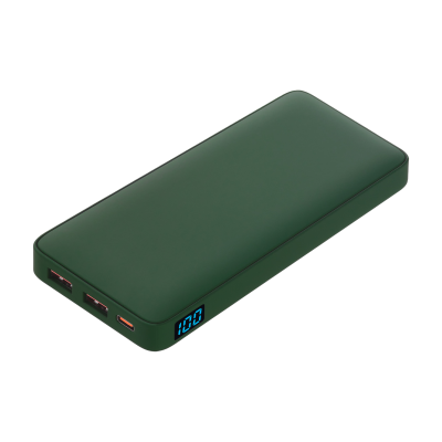 Внешний аккумулятор с подсветкой Анкор Плюс PD (Ancor PD Plus) 10000 mAh, зеленый-0