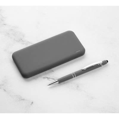 Шариковая ручка Комет Нео (Comet NEO), серая-7