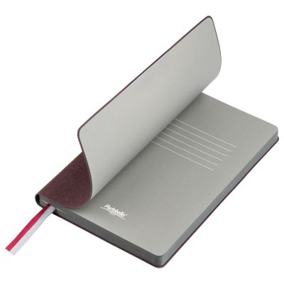 Ежедневник недатированный, Portobello Trend, TWEED, 145х210, 256 стр, бургунди-0