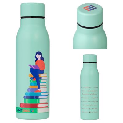 Термобутылка вакуумная герметичная Соренто (Sorento), аква-9