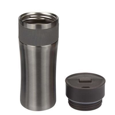 Термокружка вакуумная Polo, серая-3