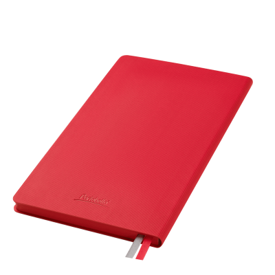 Ежедневник Рейн (Rain) недатированный, красный-3