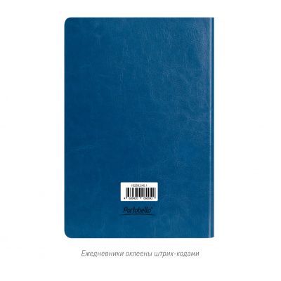 Ежедневник River side недатированный, лазурный/синий  (без упаковки, без стикера)-10