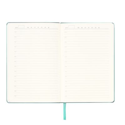 Ежедневник Spark недатированный, мятный (без упаковки, без стикера, с серой подложкой)-9