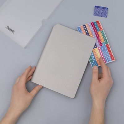 Ежедневник Molto недатированный, серебряный-10