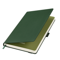 Ежедневник Portobello Trend, Alpha, недатированный, зеленый/оливковый