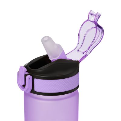 Бутылка для воды Flip mini, фиолетовая-3