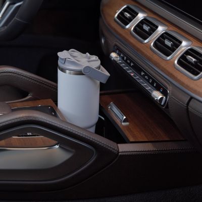 Термокружка вакуумная Монтана (Montana), белая-16