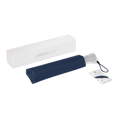 Зонт складной Filton, синий (с функцией Safety System)-8