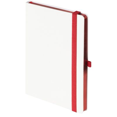 Ежедневник Arctic недатированный, белый/красный-1
