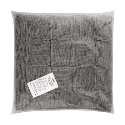 Плед Cella вязаный, серый (без подарочной коробки)-12