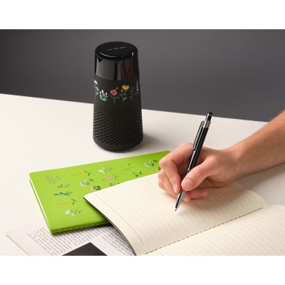 Очиститель воздуха с подсветкой Пьюр (Pure), черный-10