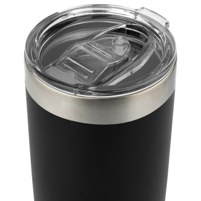 Термокружка вакуумная Crown, черная-3