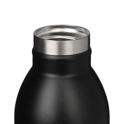 Термобутылка вакуумная герметичная Amore, черная-4